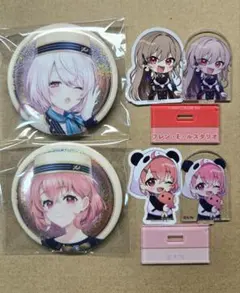 にじさんじ 缶バッジ アクスタ まとめ売り - メルカリ