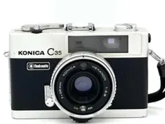 T-018【完動品】KONICA C35 Flashmatic ジャーニーコニカ コニカ初代C35の使い方 How to use KONICA C35 the first 1970s