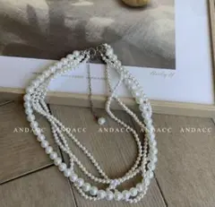 ネックレス パール風 結婚式 フォーマル パーティー お呼ばれ レディース