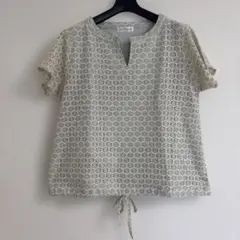JAYRO MOTOMACHI SELECTION レース 半袖ブラウスのサムネイル
