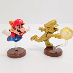 チョコエッグ スーパーマリオシリーズ ②しっぽマリオ⑪ゴールドマリオ