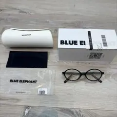 blue elephant HUMP black メガネ