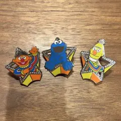 セサミストリート　ピンバッジ　ピン　ユニバーサルスタジオジャパン