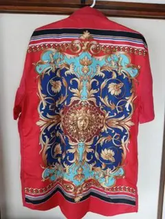 奇抜 Black Smith/柄シャツ ビッグ柄 ビッグシャツ 4XL