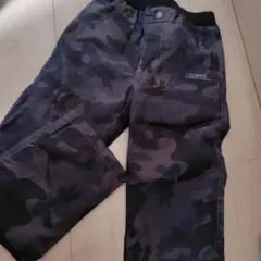 迷彩柄 ロングパンツ 130cm