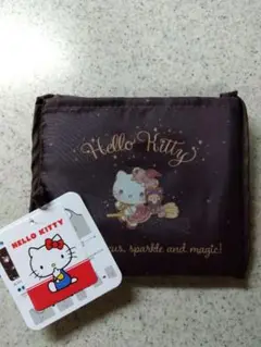 9/27購入❤️Hello Kitty エコバッグ ダークブラウン