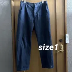 COMOLI　デニム オーバーパンツ size1