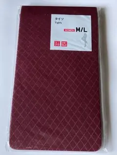 【新品未開封】UNIQLOミニダイヤ柄タイツのサムネイル