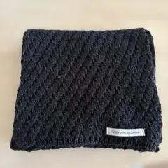 GREEN LABEL RELAXING 黒マフラー