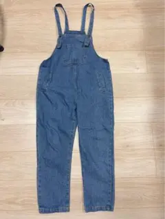 デニムブルー サロペット 160cm