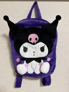 【新品未使用】サンリオ　KUROMI　クロミ　リュック　アクスタ付き