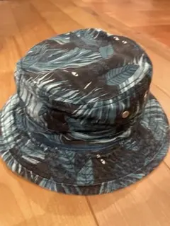 DOZER 葉柄ダークブルーコットンハット51センチ