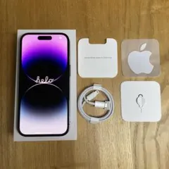 【美品】Apple iPhone 14 Pro 512GB ディープパープル