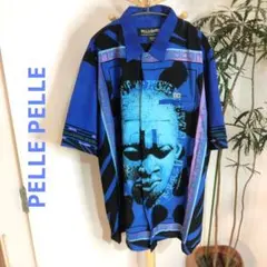 ​【超希少】90s ペレペレ PELLE PELLE 総柄 大判プリント XLのサムネイル