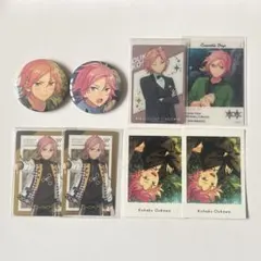 【匿名配送】あんスタ 桜河こはく 8点まとめ売り 缶バッジ カード ぱしゃっつ