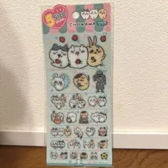 5sizeステッカー　ちいかわ　ぷっくり　シール　ハチワレ　くりまんじゅう
