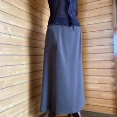 美品❗️HIROKO KOSHINOヒロココシノ 変形マーメイド　プリーツスカート