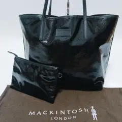 美品✨️MACKINTOSH LONDON トートバッグ ポーチ 保存袋付き