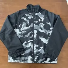 アンダーアーマー　YLG 150 ジップアップ　ジャケット　迷彩