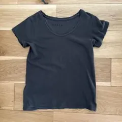 NOBLE 半袖 Tシャツ チャコールグレー 日本製のサムネイル