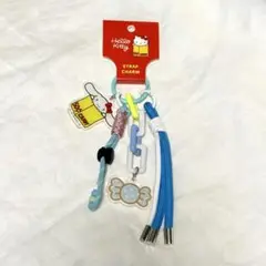 【新品】ハローキティ展　限定　ストラップチャーム　シナモンロール