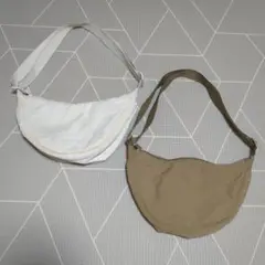uniqlo ラウンドショルダーバッグ