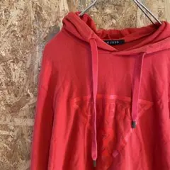 AE9723 GUESS パーカー レッド レディース L 60