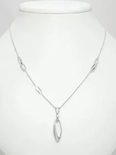 CHIMENTO キメント 18Kホワイトゴールド ダイヤモンド ネックレス 