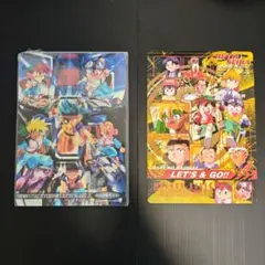 イナズマイレブン クリアファイル 円堂守 豪炎寺修也 鬼道有人 吹雪