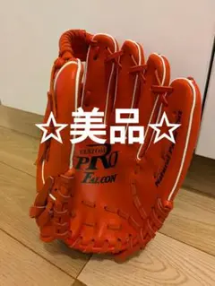 【美品】Falcon Custom Pro グローブ レッド　赤