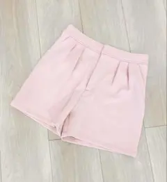 Luca ピンク プリーツショートパンツ