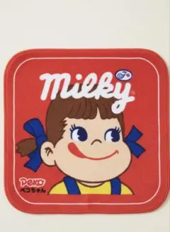 新品 ペコちゃん ハンカチ タオル