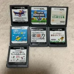 Nintendo DS ソフトまとめて7点