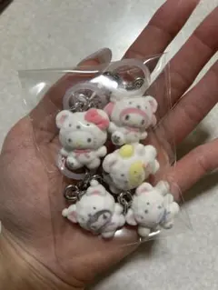 サンリオふわふわスノーめじるしアクセサリー5点