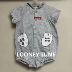 LOONEY TUNES ベビー ロンパース グレーのサムネイル