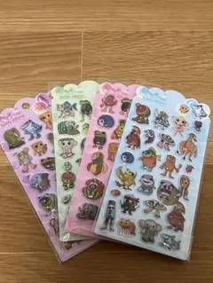 イタリアンブレインロット　ぷっくりシール　4種1セット