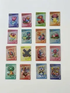バラ売りOK 별의 커비 クリアカードコレクション 15枚