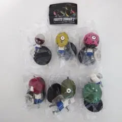 ガチャ　パンダの穴 フルーツゾンビ2 全6種コンプセット