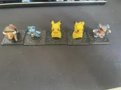 【激レア/ラメ仕様】モンコレGET 5体セット ルカリオ・ガブリアス・ケンタロス