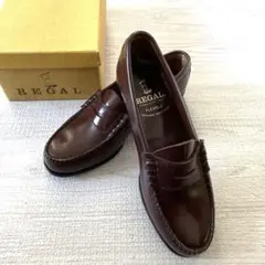 REGAL コインローファー ブラウン24