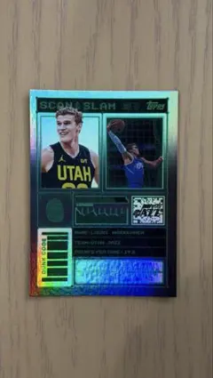 Lauri Markkanen Topps Scan & Slam