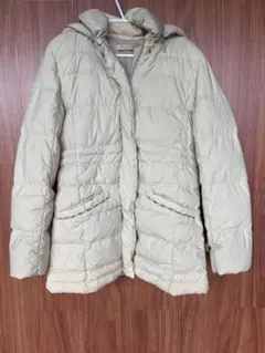 CROCODILE クロコダイル ダウンコート アイボリー