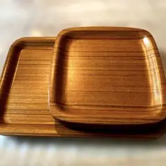 SAITO WOOD サイトーウッド スナックトレー角 トレー 6枚セット SAITO WOOD サイトーウッド スナックトレー角 トレー 6枚セット - メルカリ