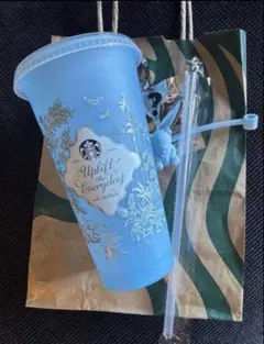 2026ミステリーカラーチェンジングリユーザブルカップ、ベアリスタ　ブルーセット