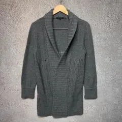 TRANS WORK ニットカーディガン グレーのサムネイル