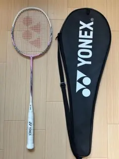 【新品未使用】YONEX ナノレイ110 ガット張りたて ステンシル付