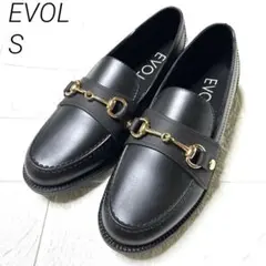 美品EVOL 完全防水ビットローファー 晴雨兼用 ブラック　S 22〜22.5のサムネイル