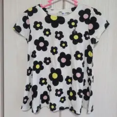 KPニットプランナー150cm 花柄 半袖シャツ