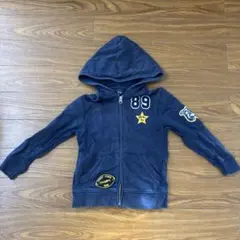 baby gap フード付きパーカー ネイビー（110センチ）