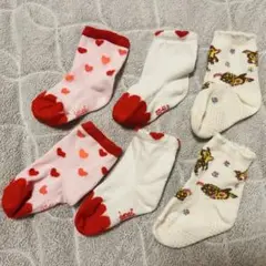 JACADI FEILERベビー靴下 3足セット